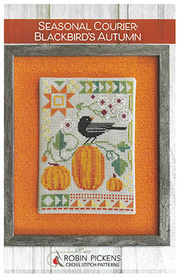 Robin Pickens INC ~ Blackbird's Autumn - Seasonal Courier