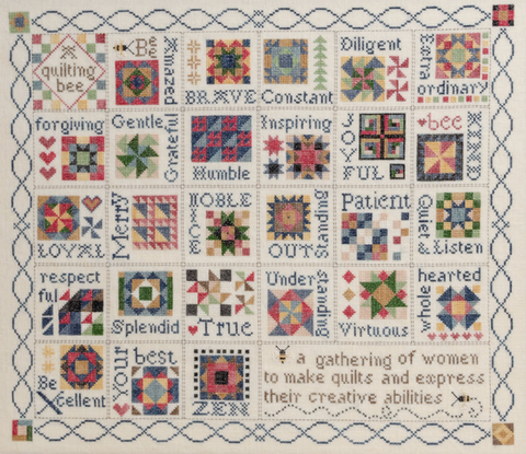 Erica Michaels Designs ~ Quilting A-Bee-Cs (Part 4 of 5)