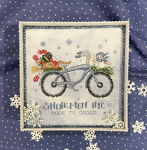 Sue Hillis Designs ~ Snowmen Inc. Bike