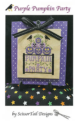 ScissorTail Designs ~ Purple Pumpkin Party