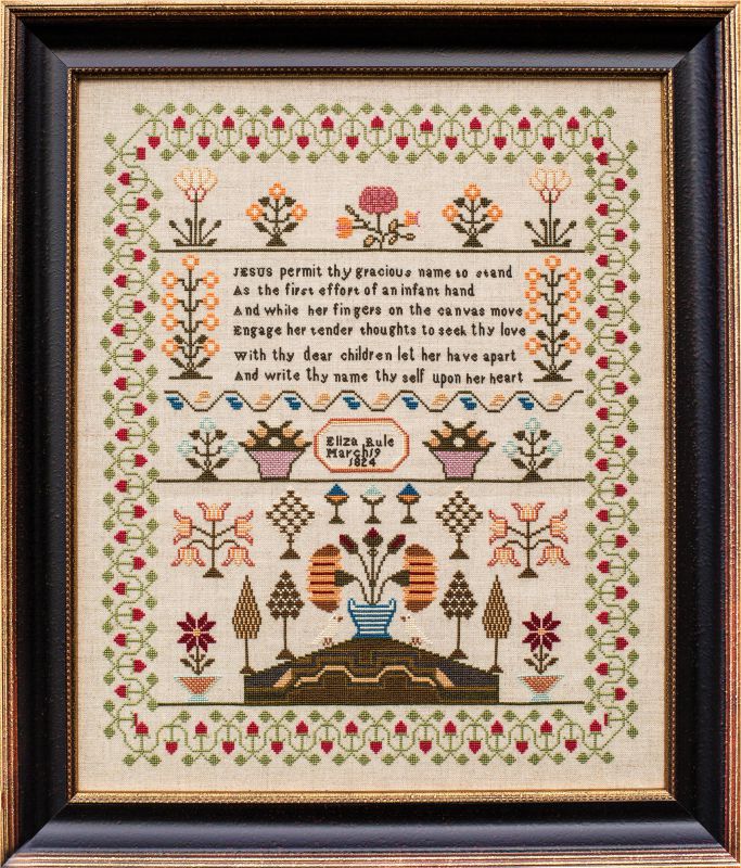 Hands Across The Sea Samplers ~ Eliza Rule 1824