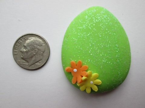 Needle Minder - Green Easter Egg (Clay) ONE OF A KIND!