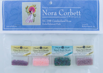 Nora Corbett/Mirabilia ~ Cumberland Rose Embellishment Pack
