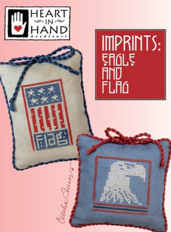 Heart In Hand ~ Imprints - Eagle & Flag
