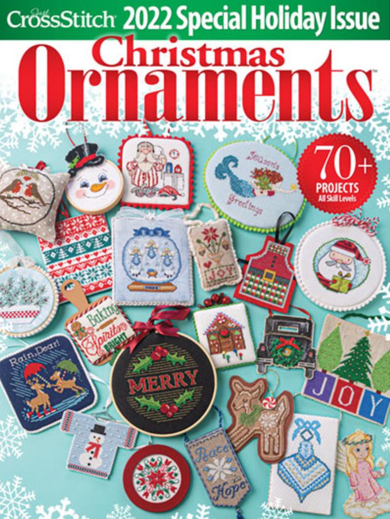 Just Cross Stitch ~ Christmas Ornament Issue 2022