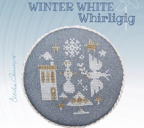 Heart In Hand ~ Winter White Whirligig