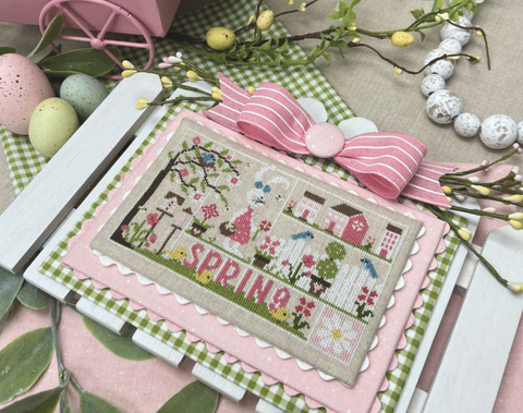 Primrose Cottage Stitches ~ Seasonal Samplings - Spring