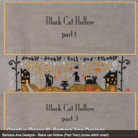 Barbara Ana Designs ~ Black Cat Hollow Part 2