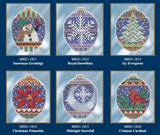 Mill Hill Kits ~ Beaded Ornaments - Snowman Greetings