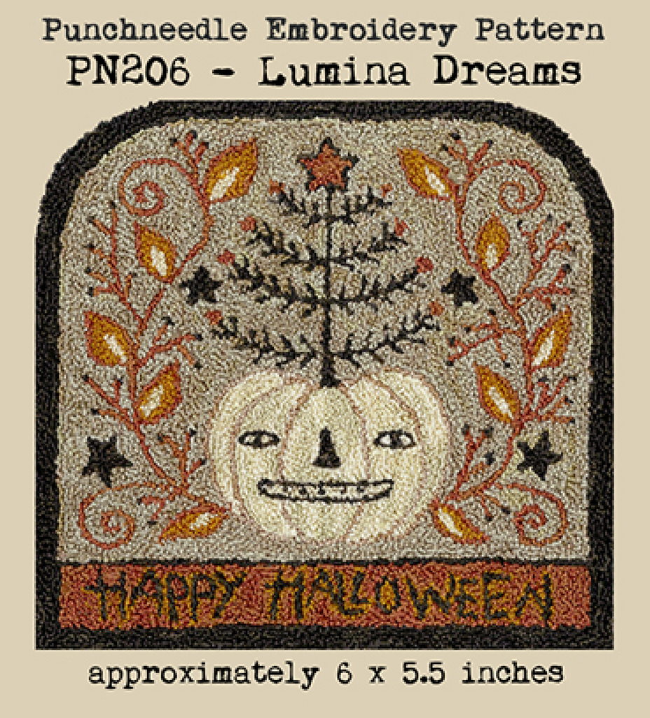 Teresa Kogut ~ Lumina Dreams Punch Needle w/weavers cloth