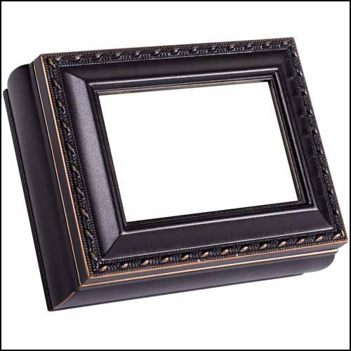 Black Treasure Box - Rectangular