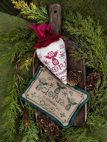 Erica Michaels Designs ~ The Caroling Berries ~ Gloria in Excelsis