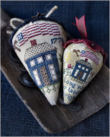 Erica Michaels Designs ~ Sweet Freedom Berry - Linen