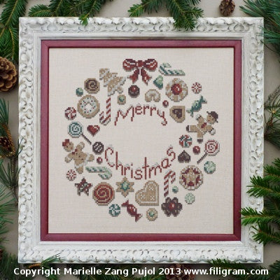 Filigram ~ Cookies Christmas Wreath