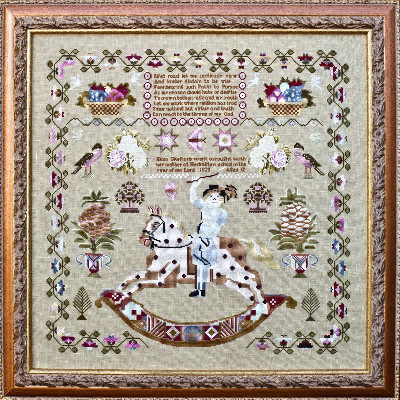 Hands Across The Sea Samplers ~ Eliza Skelton 1820