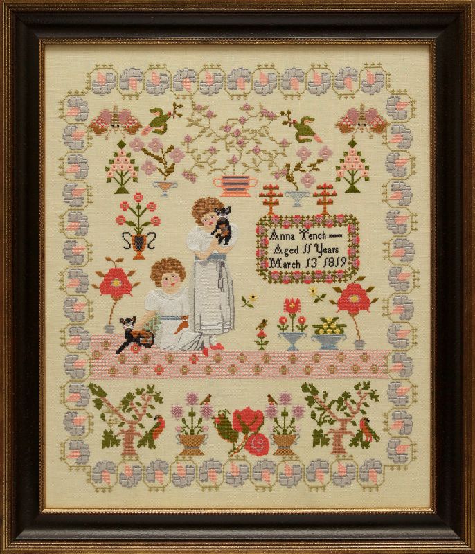 Hands Across The Sea Samplers ~ Anna Tench 1819
