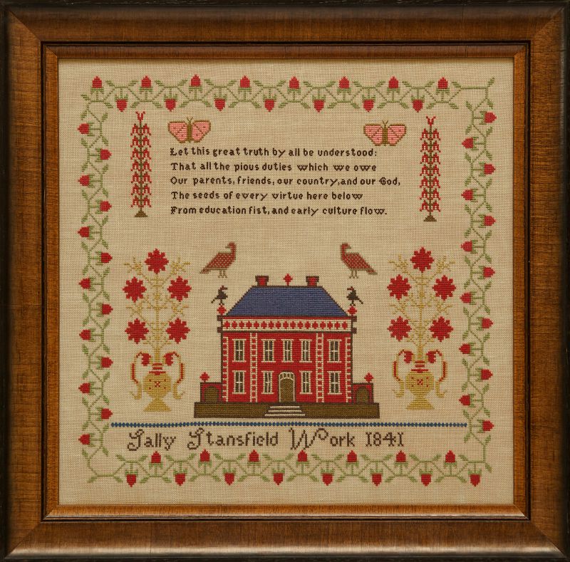 Hands Across The Sea Samplers ~ Sally Stansfield 1841