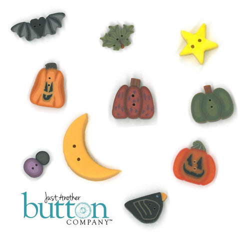 Shepherd's Bush ~ JABC Scatter Pumpkins Buttons