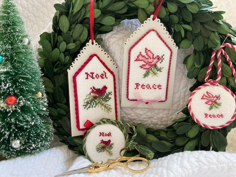 JBW Designs ~ French Christmas Tags II