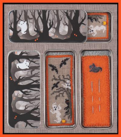 Just Nan ~ Haunted Woods Needle Slide & Needle Sampler Kit