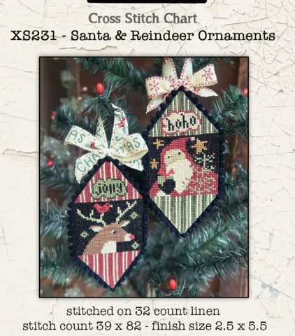 Teresa Kogut ~ Santa & Reindeer Ornaments