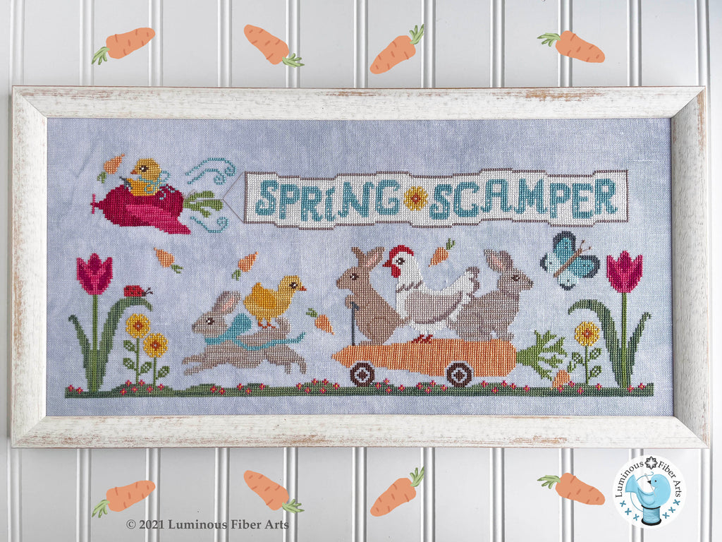 Luminous Fiber Arts ~ Spring Scamper