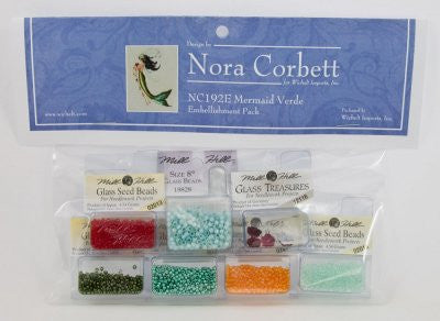 Nora Corbett/Mirabilia ~ Mermaid Verde Emb. Pack