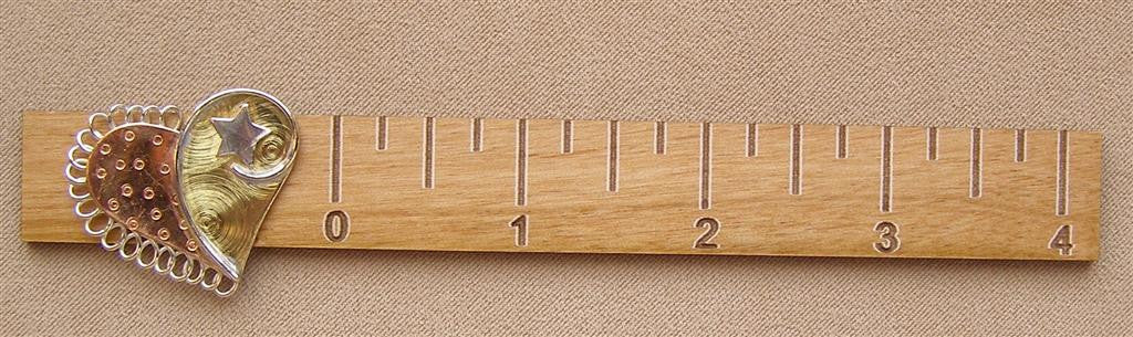 Puffin & Co ~ Pattern Keeper/Ruler - Heart