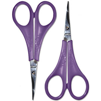 Purple Sassy Scissors (2 pair!)