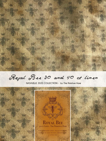 The Primitive Hare ~ 30 ct Royal Bee Linen   *LIMITED # AVAILABLE!