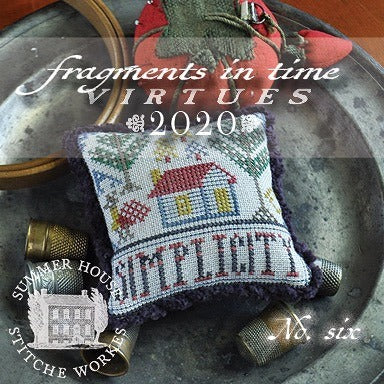 Summer House Stitche Workes ~ Fragments In Time 2020 - no. 6 Simplicity