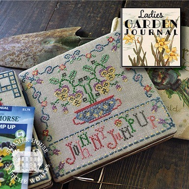 Summer House Stitche Workes ~ Ladies Garden Journal #5 - Johnny Jump Up