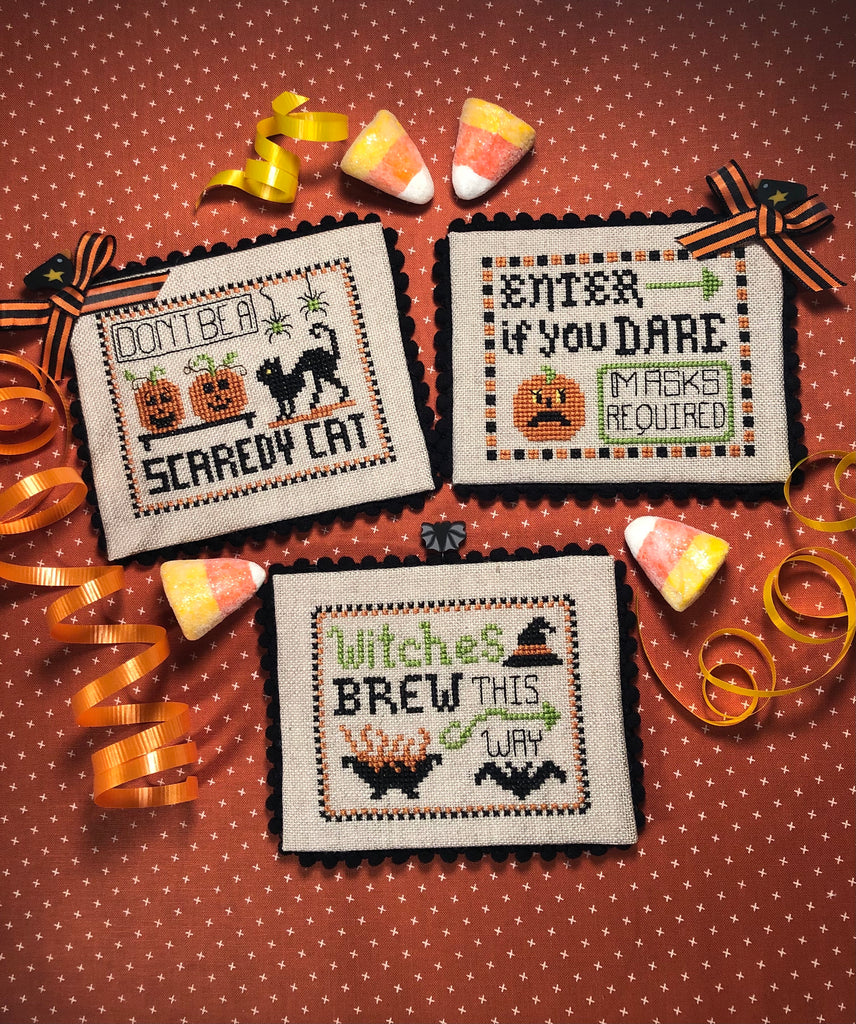 ScissorTail Designs ~ Halloween Party Signs