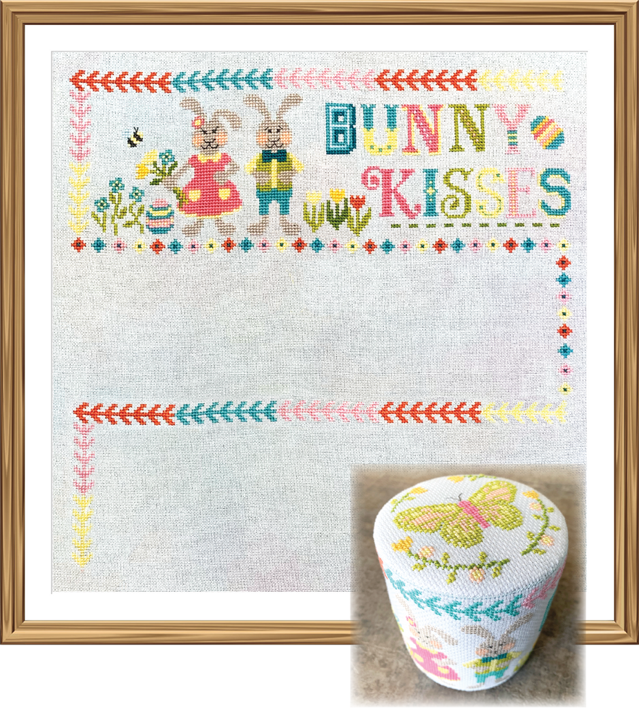 Tiny Modernist ~ Easter Wishes 3 Part SAL Part 1 - Bunny Kisses