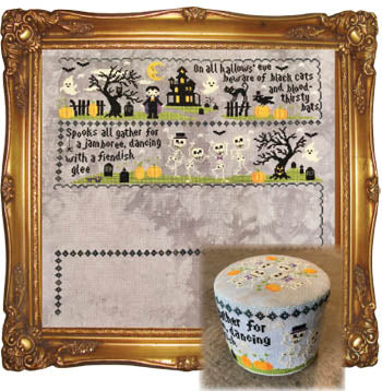 Tiny Modernist ~ 2019 Halloween SAL: Sleepy Hollow. PART 2 Spooky Jamb ...