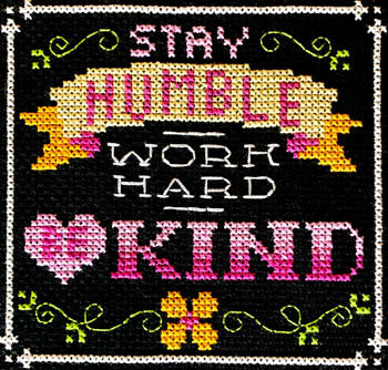 Tiny Modernist ~ Words To Live By ~ Part 11 of 13 Be Kind