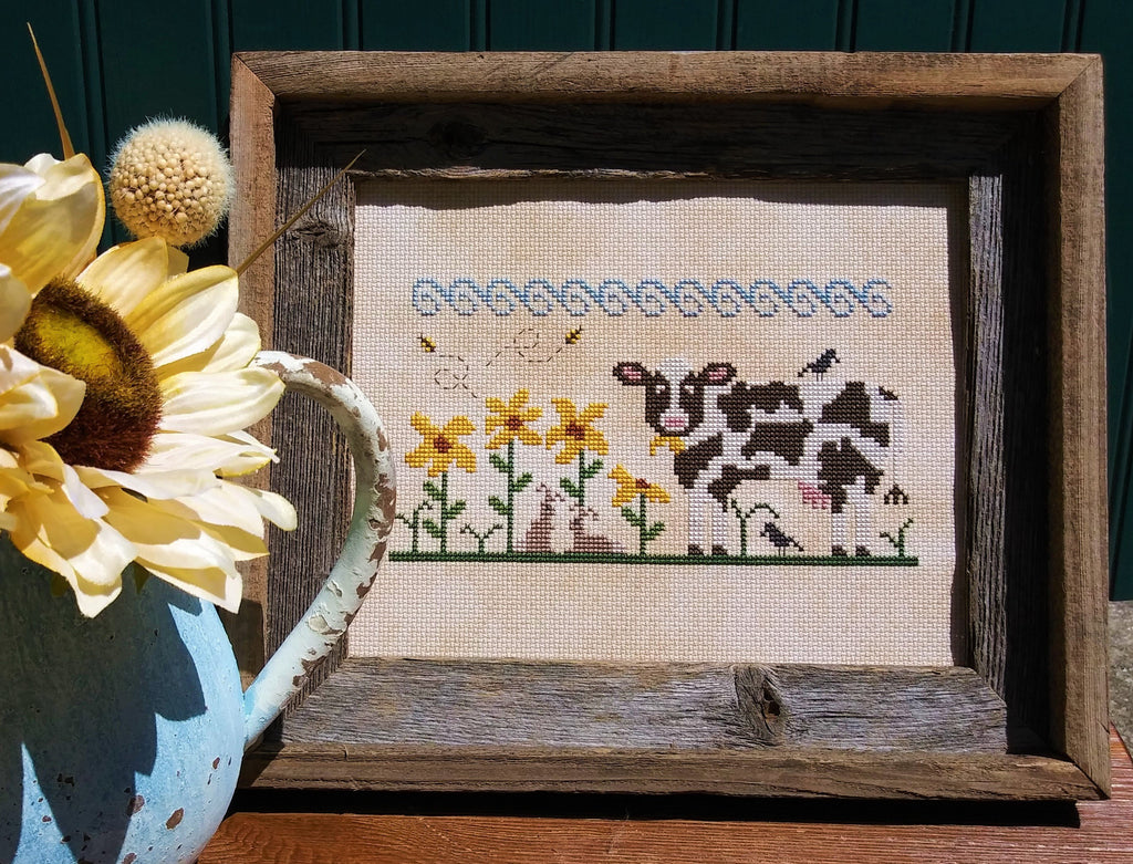 Vintage NeedleArts ~ Eeny Meeny Miny Moo