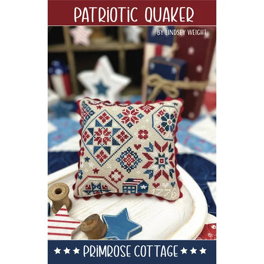 Primrose Cottage Stitches ~ Patriotic Quaker