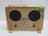 Whitaker LM386 Twin Cigar Box Amplifier ~ White Punch