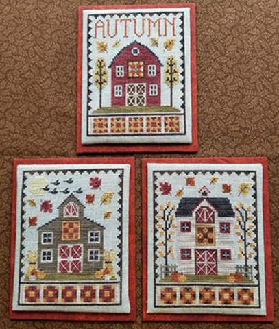 Waxing Moon Designs ~ Autumn Barn Trio