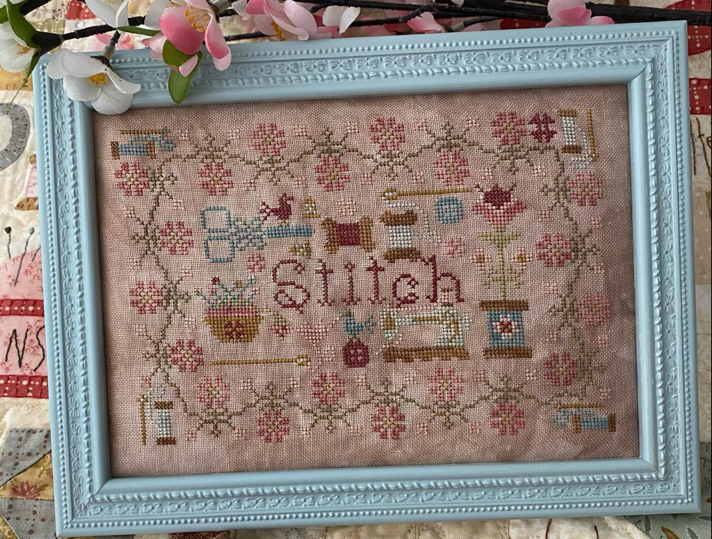 Pansy Patch Stitchery ~ Words To Stitch By Part 2 - Stitch