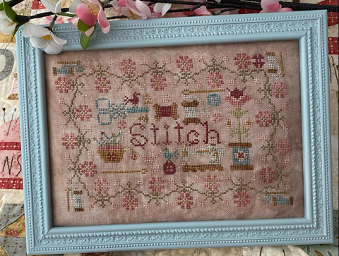 Pansy Patch Stitchery ~ Words To Stitch By Part 2 - Stitch