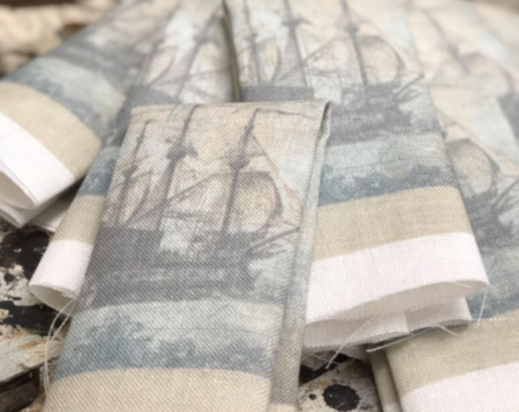The Primitive Hare ~ Pirates 30ct Linen