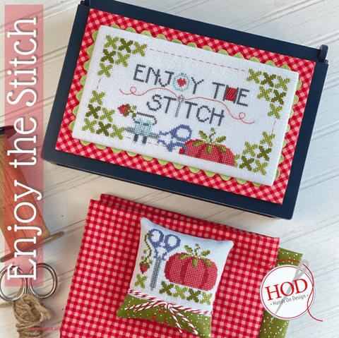 Hands On Design  ~ Enjoy the Stitch