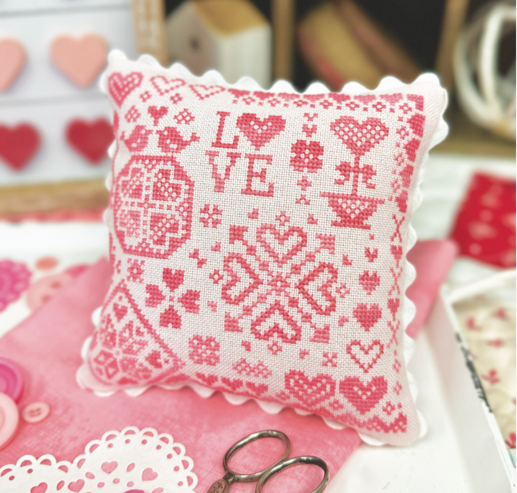 Primrose Cottage Stitches ~ Valentine's Day