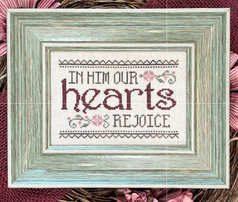 My Big Toe Designs ~ In Him Our Hearts Rejoice