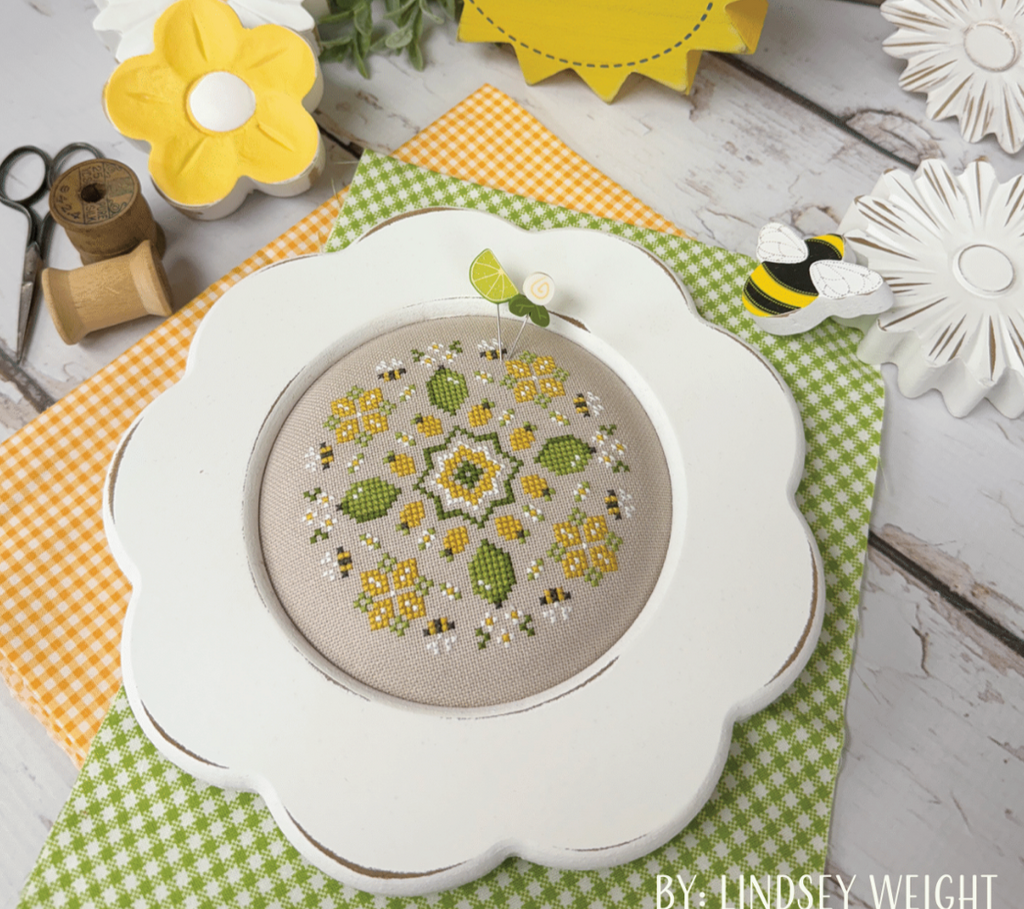 Primrose Cottage Stitches ~ Garden Variety ~ Limes