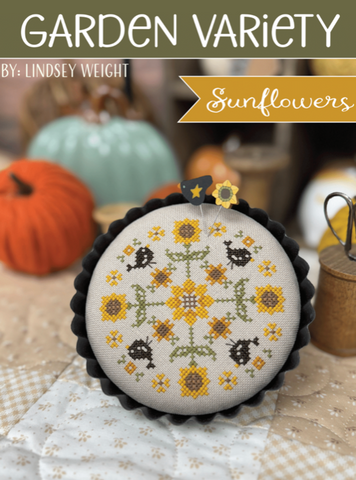 Primrose Cottage Stitches ~ Garden Variety ~ Sunflowers