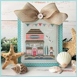 Country Cottage Needleworks ~ Beach Boardwalk #2 ~ Surf Shop