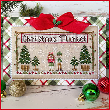 Country Cottage Needleworks ~ Christms Market Banner